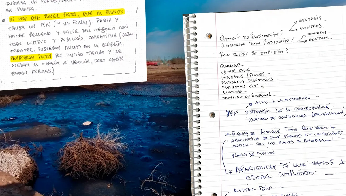 El “cuaderno de la contaminación” que sacude Vaca Muerta y pone en jaque la causa COMARSA