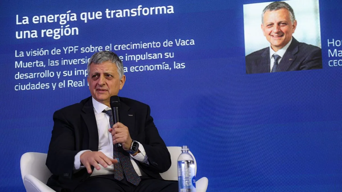 Horacio Marín: el proyecto RIGI de YPF generará 20.000 puestos de trabajo