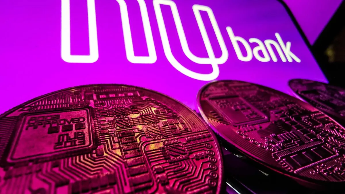 Nubank superó los u$s1.000 millones de ganancia trimestral y sus acciones subieron 7,7%